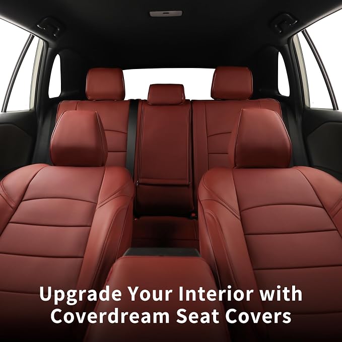 Custom Seat Covers for Toyota 2021-2026 Corolla Hatchback (Full Set,Wine) | 1:1 Custom Fit,Factory Look, - Image 3