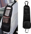 Car Seat Side Organizer, Seat Side Storage Pocket, Multifunctional Mesh Net Pocket, Car Multi-Pockets Backseat Organizer Side Hanging Bag for Storage Coins, Cell Phones, Glasses (Black, 1PCS) by Unknown
