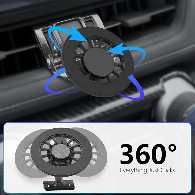 RAV4 Phone Mount for Magsafe, Exclusive Fit for Toyota RAV4 2019-2025, for iPhone 16/15/14/13/12/Mini Series, Air Vent Toyota RAV4 Accessories - Image 5