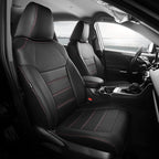 FREESOO Custom Leather Seat Covers for Toyota Corolla Hybrid LE 2020-2022 | Hybrid XLE 2023-2026, Sedan, Full Set, Airbag Compatible, Scratch-resistant, Waterproof, Durable Material, Easy-clean by FREESOO