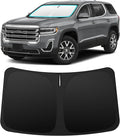 INSAUTO Custom Fit Windshield Sun Shade for GMC Acadia 2017-2023 | Foldable Front Window Sunshade Car Accessories, UV & Heat Reflector, Keeps Interior Cool, Includes Storage Bag by INSAUTO