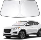 Windshield Sun Shade Sunshade for 2016-2021 Hyundai Tucson | Full covered for windshield, Foldable & Durable, Block UV Rays, Reduce Heat, Easy to install, Keeps Car Cooler by LHFLIVE