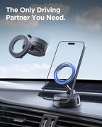 Spigen VacuumLock Magnetic Dashboard Magsafe Car Mount 360° Rotation | 360° Rotation, Strong Magnetic Hold Compatible with iPhones, Galaxy with Magnetic Cases, Pixels with Pixelsnap - Image 2