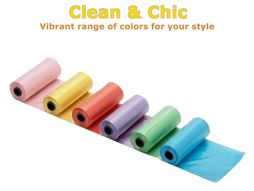 Ginsco 0.8 Gallons Disposable Trash Bags for Mini Car Trash Can, Portable Small Car Garbage Bags, Cars Accessories, Mini Trash Bags, Plastic Trash Bag for Cars/Home/Office (4 Rolls/60 Counts) Yellow - Image 3