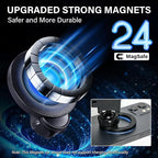 Car Phone Holder for Honda Civic 11th Gen 2022-2025 2026 7/9-Inch Screen | Strong Magnetic Cell Phone Mount for Magsafe iPhone & Sunglasses Box, 360° Hands-Free No Air Vent Blockage Stable Stand - Image 7