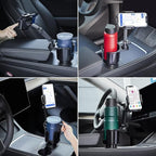 Cup Holder Phone Mount, 2 in 1 Cup Holder Expander for Car Long Arm with 360°Rotation Cup Holder Cell Phone Holder for Car Compatible with All Smartphones - Image 6