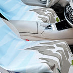 1 Pack Car Seat Towel Cover with Storage Bag, National Park 1 Style | 63 x 32 in Car Towel Seat Cover Non Slip Waterproof, Gym Workout Swimming Running, Machine Washable Sweat Absorbent Protector - Image 4