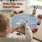 Portable Toy Car Storage Roll and Playmat - Travel Car Carrier Organizer Case - Image 3