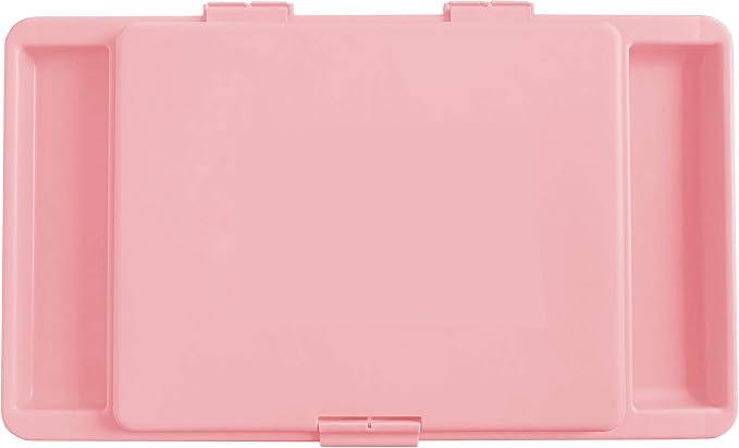 Loddie Doddie Lap Desk, Folding Desk, Portable Table, Blush, 9.75" x 12" | Trays & Pocket Keep Essentials Close, 2 lb Easy to Carry, Sturdy Plastic & Alloy Steel, Bed Desk, Bed Tray, Lap Desk for Kids - Image 9
