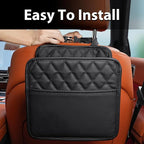 FrgKbTm 2Pack Car Seat Back Organizer, Waterproof Car Backseat Organizer with Cup Holders Large Capacity Hanging Car Storage Bag for Phones Documents Cups Bottle Travel Compatible with Most Vehicles - Image 7