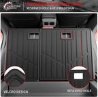 Floor Mats for 2025 2026 Toyota Camry (Include Hybrid) | Cargo Mat Trunk Mat Cargo Liner Back Seat Cover Protector All Weather TPE Camry Accessories - Image 6