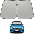 Proadsy Custom Fit 2018-2026 Nissan Leaf Windshield Sun Shade, Blocks Heat | 240T Heat Shield, Drops Temp 54°F, Blocks 99% UV, Prevents Dashboard Cracking, Summer Parking & Beach Trips, Easy Twist-Fold by Proadsy