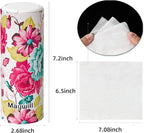Chic Facial Tissue Holder for Car Cup Holder - Travel Tissue Tubes Box Container (3-ply, 4 Pack, 200 Sheets) - Image 4