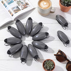 Frienda 20 Pcs Sunglasses Holder for Car Sun Visor Clip,Gray | Visor Clips for Eyeglasses, Securely Holds Glasses, Ticket Card Holder, Metal Shell Spring Clip, For Women Men Drivers - Image 8