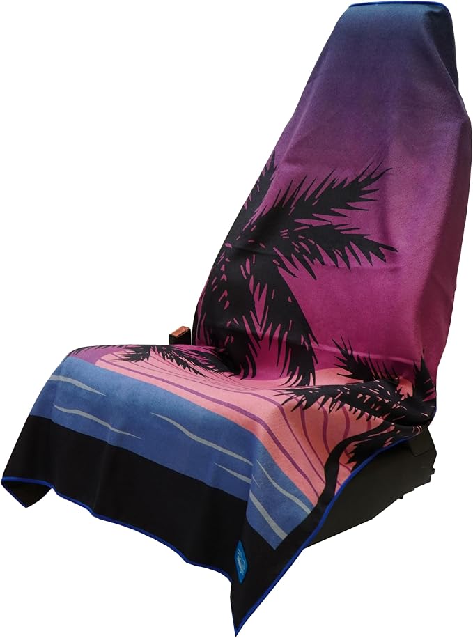 Sprints Athletic Running Towel, Full-Sized, Car Seat Cover - Performance Microfiber (Tropic Twilight) by Sprints
