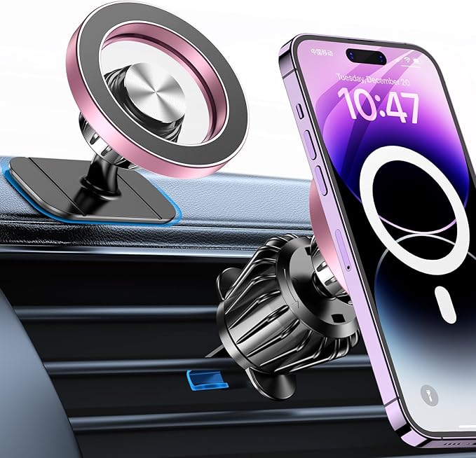 for Magsafe Car Mount【Strong Magnets】Magnetic Phone Holder for Car Phone Holder Mount Dash Mounted Holders Phone Holders for Your Car Accessories for Women Men for iPhone 17 Pro Max 16 15 14 by Kaistyle
