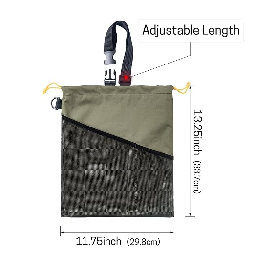 GNEGNI 2PCS Hanging Car Garbage Can - Waterproof Leakproof Trash Bag | Car Trash Can with Durable Leakproof Lining, Keeps Vehicle Clean and Neat - Image 4