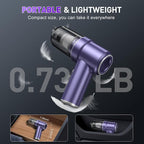 KMM Handheld Car Vacuum Cleaner, Hand Held Vacuum Cleaner & Air Duster | 9000PA Strong Suction, 120W High Power, Portable, Cordless, Rechargeable, Multi-Nozzles & LED Light, For Home, Car, Office - Image 7