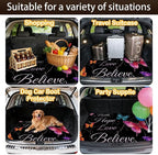Car Trunk Mat for SUV, 31"x47" Cute Faith Butterfly Cargo Liner Protector | All Weather Universal Cargo Liners for Dogs, Car Accessory for SUVs/Sedan/Wagons, Durable Non-Slip Washable Rear Cargo Mat - Image 7