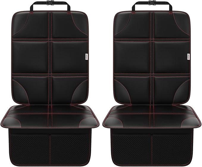 Meolsaek Car Seat Protector, Non-Slip Backing Will Not Leave Imprint | Waterproof Thicker Car Seat Cover for SUV, Sedan, Truck, Leather Car Seat Cushion by Meolsaek