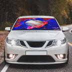 Socira Baseball Car Windshield Sunshade Umbrella Foldable Visor Umbrella | Sun Shade Cover Sunshade Front Window Cover Car Accessories Blocks Uv Rays (57" X 30") - Image 2