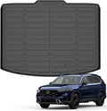 AUXKO All Weather Cargo Mat for Honda CRV 2023 2024 2025 2026 Gas | High Wall,All-Weather,All Season,Odorless,Anti Slip,Rain&Salt Resistant,TPE Material,Black,Accessories,Pet Friendly by AUXKO
