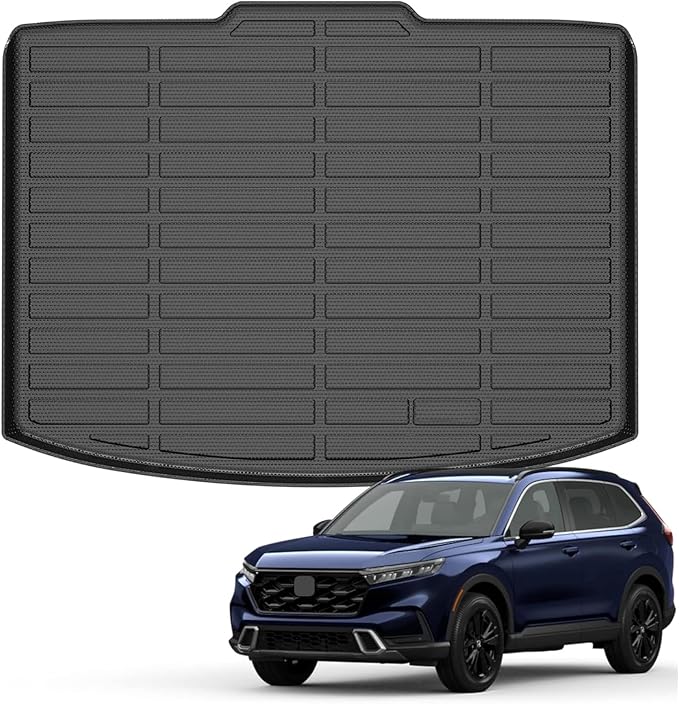 AUXKO All Weather Cargo Mat for Honda CRV 2023 2024 2025 2026 Gas | High Wall,All-Weather,All Season,Odorless,Anti Slip,Rain&Salt Resistant,TPE Material,Black,Accessories,Pet Friendly by AUXKO