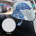 Sea Turtle Car Seat Towel Cover After Gym Quick-Dry & Absorbent Car Seat Hoodie Towel Polynesian Style Sports Towel for Gym Workout, Running, Swimming, Beach and Hiking - Image 4