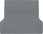 BDK Heavy Duty Rubber Cargo Mat Liner - All-Weather Trunk Protection, Trim-to-Fit Design for Cars, SUVs, Vans & Trucks - Non-Slip, Waterproof, Durable Cargo Floor Liner - 46" x 56.75" x 0.25" - Gray by BDK