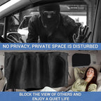 XCBYT Car Window Shade for Side Window, Sun Protection, 2 Pack | Blocks the sun to provide complete privacy. Ideal for car camping, breastfeeding, or taking naps during lunch breaks - Image 3