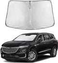 Autovir Windshield Sun Shade Fit for 2018-2022 2023 2024 Buick Enclave | Sunshade, Front Car Window Shades Sun Visor, Blocks UV Rays & Heat, Car Accessories by Autovir