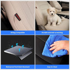 Full Set Car Seat Covers for Honda Odyssey 2011-2017,8-Seater,Faux Leather | for EX,EX-L,Touring Elite,Touring,2nd Row 40/20/40 Split Seat,Waterproof Seat Protector,Fit Like A Glove(Beige) - Image 5