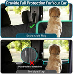 Veckle SUV Cargo Liner for Dogs - Trunk Cover with Bumper Flap Protector | Waterproof Pet Cargo Cover with Side Flaps, Dog Car Seat Cover with Non-Slip Trunk Mat, Prevents Scratches Pet Hair Mud Dirt - Image 6