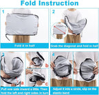 Premium Windshield Sun Shade for 2018-2026 Jeep Wrangler JL JLU & 2020-2026 Jeep Gladiator, Reflective 310T Material Front Window Sun Visor Blocks UV Rays Foldable Sunshade with Storage Pouch - Image 8