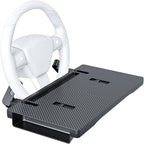 2-in-1 Car Steering Wheel Desk & Seat Gap Organizer Filler Tray | Foldable Adjustable Height Car Desk for Laptop Computer Tablet, Eating - Portable Table for Car Workstation Truck SUV Tesla - Image 14