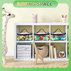 6 Pack Clear Toy Storage Bags, PVC Waterproof Toy Organizer, Black | Waterproof PVC, Transparent View, Reusable Zip Bags, Label Tags, for Blocks, Puzzles, Board Games, Travel and Home Storage - Image 5
