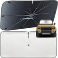 Windshield Sun Shade Umbrella for Toyota Land Cruiser 2024-2026 | Heat-Reflective Front Window Shade, Umbrella Sunshade Cover Blocks Heat, Protects Interior, Vehicle-Specific Precision Fit by Fshaanys