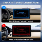 Dual-End Car Phone Holder for 2026 Mazda CX5 CX-5 Accessories 12.9 Screen | Strong Magnetic Cell Phone Mount for Magsafe iPhone, 360° Hands-Free No Air Vent Blockage Stable Stand, Not for Premium Plus - Image 2
