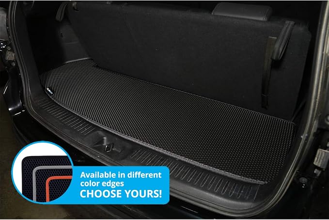 CLIM ART Cargo Liner for Toyota Highlander 2014-2019 Custom Fit Trunk Mat, with Honeycomb Dirtproof & Waterproof Technology - All-Climate, Heavy Duty, Anti-Slip Cargo Liner, Luggage - FL01114239 - Image 3