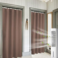 RYB HOME Blackout Curtains for Bedroom Living Dining Room 84 inches Long | Privacy Protection, Thermal Insulated, Sunlignt Heat Blocking, Drapes for Nursery Rental Room, W42 x L84, Mocha, 2 Panels by RYBHOME