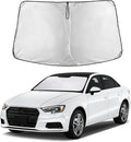 EcoNour Windshield Sunshade Compatible for Audi A3 2014-2018 2019 2020 | Sun Visor for Front Windshield & Window Sun Shade Cover, UV Heat Blocker & Protector, Car Accessories by EcoNour