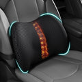 BYMECOST Lumbar Support Pillow for Car, Memory Foam Car Back Cushion | Car Seat Back Pillow for Driving, Adjustable Strap, Ergonomic Lower Back Support Pillow, Office Chairs and Wheelchairs by BYMECOST