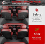 2nd Row Kick Mats for 2026 Hyundai Palisade 7 Seats | 2nd Row Captain Chairs Backrest Mats TPE All Weather Back Seat Cover Protector Palisade Accessories - Image 2