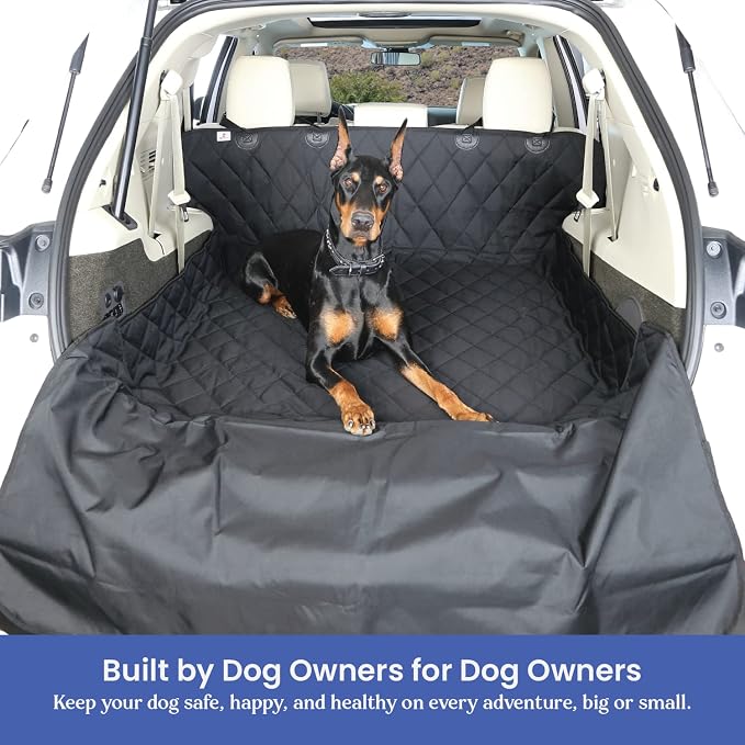 4Knines Heavy-Duty SUV Cargo Liner for Dogs, Black XL - Image 4