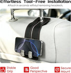 Car Headrest Hook, Grey, 2-Pack - Image 7