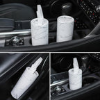 SINGARO Car Tissue Holder, 4 Pack Car Cup Holder Facial Tissues with Travel Tissue Bag, Quick and Convenient Flower Combination Car Tissue Box(4 Canisters/200 Tissues) White - Image 5