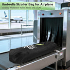 Umbrella Strollers Bag for Airplane, Stroller Travel Bag 42"H x 12"W x 12"D | Stroller Cover Accessories Fit Most Single Umbrella Baby Strollers, Baby Shower Gifts, Flying Essentials Gate Baggage Check - Image 2