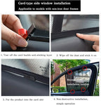 Car Magnetic Sun Protection Curtain 5PCS Suitable for Audi A4 Allroad (B8) 2013 2014 2015 2016 UV Protection, Insect Screen, Rear Passenger Side Window Visor - Image 8