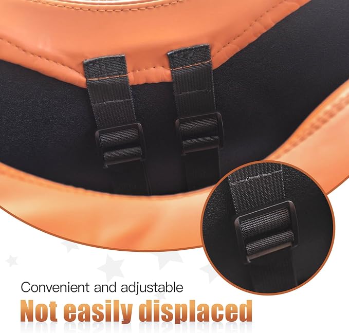 NOKINS Golf Cart Seat Covers Fits Aftermarket Standard Rear Seat Cushion | Fit for Club Car Precedent/DS/EZGO RXV/TXT/Yamaha Drive, No Stapler, Multiple Colors&Breathable (All Brown) - Image 4