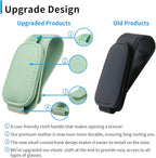 Yuoyar 2 Packs Magnetic Sunglass Holder for Car Visor (Green) | Magnetic Interior Car Accessories - Image 2